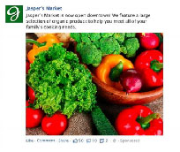 通過貼文圖片廣告提升廣告消息的知名度和參與度